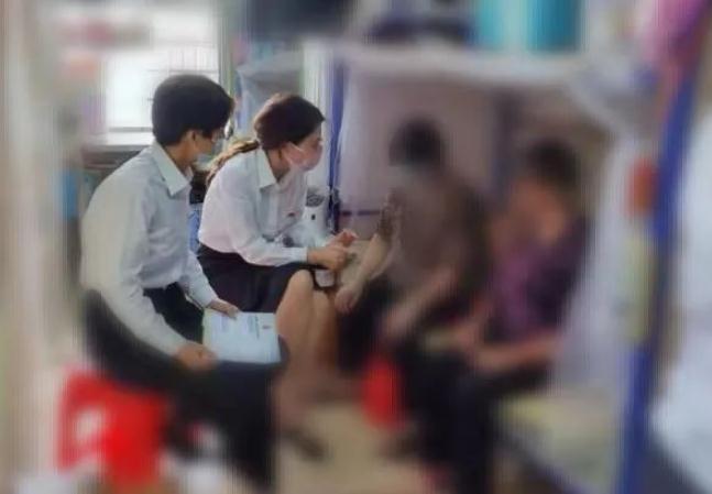 我院为困难被害人上门提供司法救助服务
