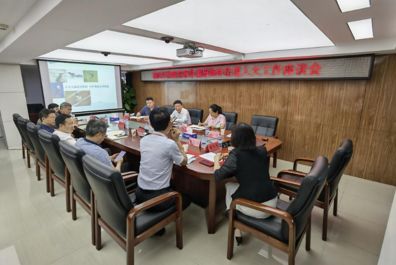 我院前往梅林街道开展人大工作座谈会